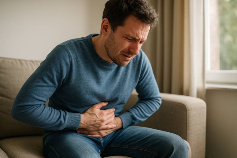 Lär dig sambandet mellan stress och magbesvär, upptäck 7 effektiva metoder för att lindra symptomen och när du bör söka vård för magont.