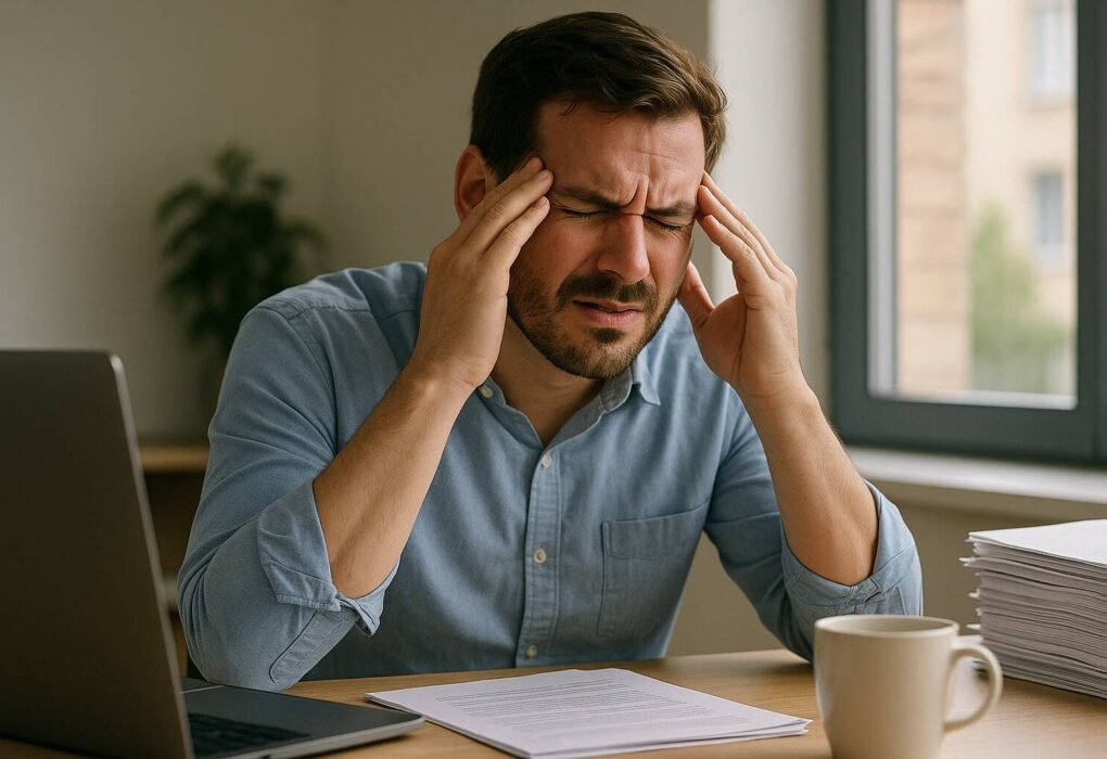 Lär dig känna igen, behandla och förebygga tinningvärk orsakad av stress. Effektiva metoder för smärtlindring och när du bör söka läkarhjälp.