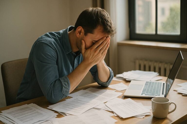 Lär dig känna igen fysiska, psykiska och kognitiva tecken på stress. Upptäck effektiva strategier för stresshantering och när du bör söka professionell hjälp.