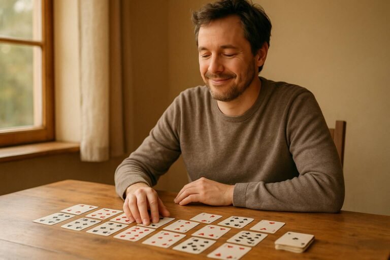 Upptäck hur kortspel kan minska stress genom att aktivera flow-tillstånd, främja social interaktion och fungera som mindfulness-övning i vardagen.