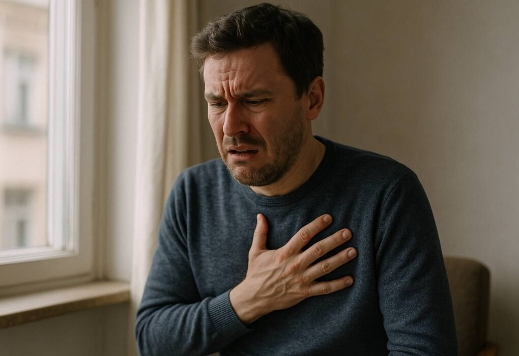 Upplever du hjärtsmärta när du är stressad? Lär dig skilja mellan stressrelaterad bröstsmärta och hjärtproblem samt hur du behandlar symptomen.