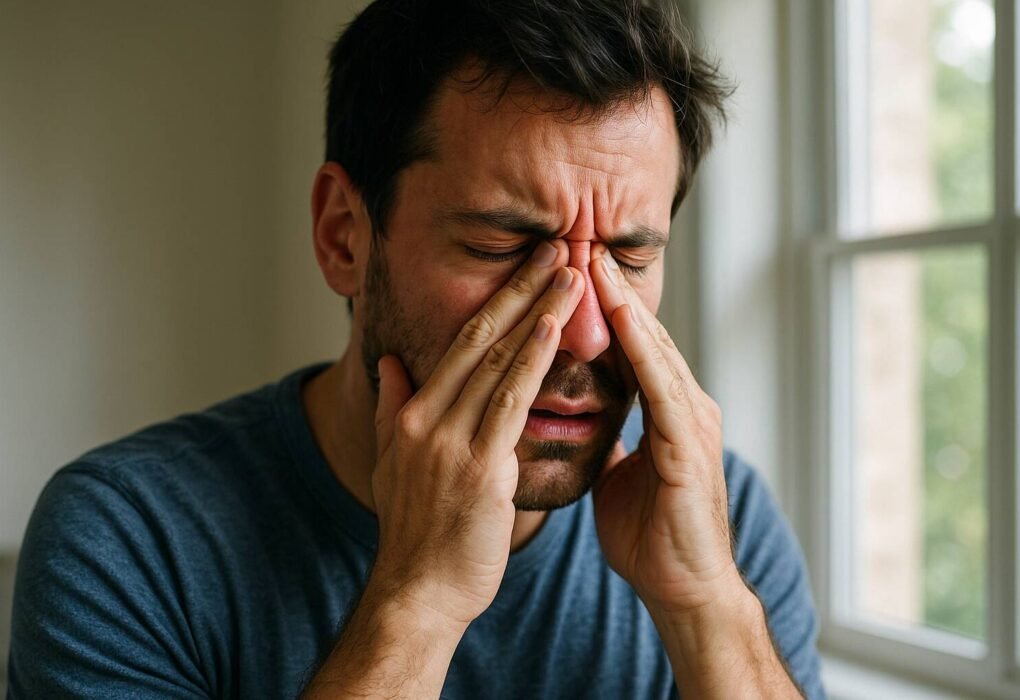 Upptäck det vetenskapliga sambandet mellan stress och bihåleproblem. Lär dig effektiva behandlingsmetoder och hur du kan förebygga besvär naturligt.
