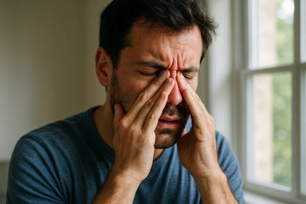 Upptäck det vetenskapliga sambandet mellan stress och bihåleproblem. Lär dig effektiva behandlingsmetoder och hur du kan förebygga besvär naturligt.